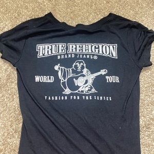 True religion v neck